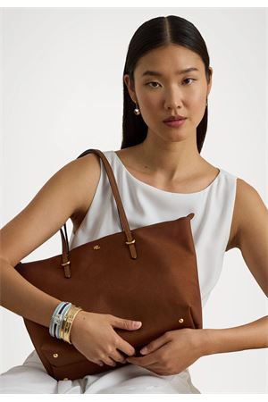 Keaton 26-Tote-Medium-Recycled Nylon LAUREN RALPH LAUREN | Tote | 431916737042